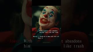 quotYou Get What You Fcking Deservequot  Joker [upl. by Searby253]