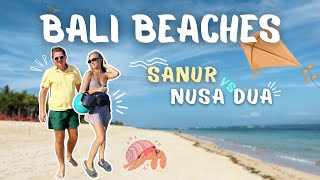 Sanur Beach vs Nusa Dua Beach  BALI VLOG [upl. by Missie]