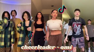 do you need me do you think im pretty  cheerleader ♧ omi ♤ tiktok dance compilation [upl. by Clippard947]