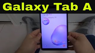 How To Use A Samsung Galaxy Tab AFull Tutorial [upl. by Nelan987]