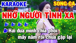 Karaoke Nhạc Sống Nhớ Người Tình Xa  Song Ca Rumba Mới Nhất Năm [upl. by Samalla]