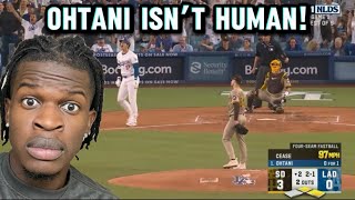 quotOhtani is a alienquot Padres vs Dodgers NLDS Game 1 Highlights 10524  MLB Highlights REACTION [upl. by Hagen]