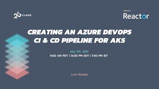 Creating an Azure DevOps CI amp CD pipeline for AKS [upl. by Adnoloy]