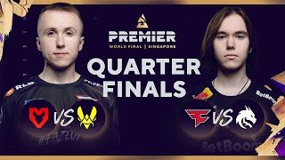 BLAST World Final 2024 Quarterfinals MOUZ vs Vitality FaZe vs Spirit [upl. by Anwahsak]