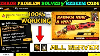 FREE FIRE REDEEM CODE TODAY 12 MARCH REDEEM CODE FREE FIRE  FF REDEEM CODE TODAY 12 MARCH [upl. by Oguh]