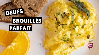 OEUFS BROUILLÉS 🥚🧈petit déjeuner crémeux et parfait La petite bette [upl. by Ellan]