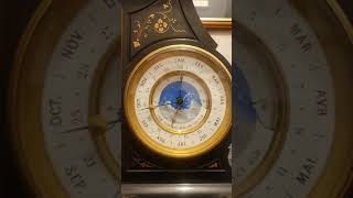 French Perpetual Calendar Clock  Changing from 30 September to 1 October 2024 [upl. by Resa]