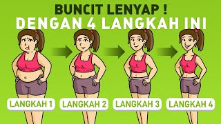 4 CARA MUDAH MENGECILKAN PERUT BUNCIT  TANPA OLAHRAGA DAN TANPA DIET [upl. by Aihsenal178]