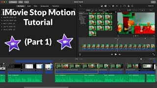 iMovie StopMotion Tutorial Part 1 [upl. by Culhert]