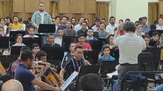 Samuel Sakker  Florestan  Fidelio 1st orchestral rehearsal  Gustavo Dudamel 2023 [upl. by Mortie]