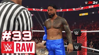 LETS FINISH THIS I WWE 2K24 Superstar Mode  Jey Uso Ep33 [upl. by Sotos631]