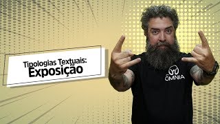 Tipologias Textuais Exposição  Brasil Escola [upl. by Anotyad972]