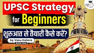 UPSC Strategy for Beginners  StudyIQ IAS  UPSC CSE [upl. by Nevlin379]