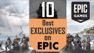 Best EPIC Games  TOP 10 Epic Exclusive Games for PC [upl. by Ramoh]