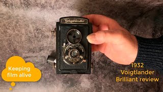 Voigtlander Brilliant In depth review changing light seals loading film first test shots [upl. by Sayers]