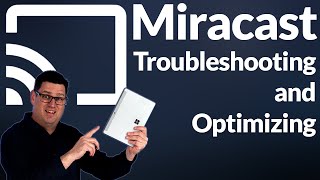 Wireless Projecting on Surface  Troubleshooting and optimizing Miracast [upl. by Arimat]