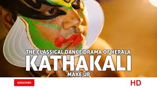 Makeup of Kathakali l കഥകളി I CF [upl. by Auqinat]