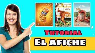 ✅​ Tutorial ¿Cómo hacer un afiche Explicación completa [upl. by Nylatsyrc7]