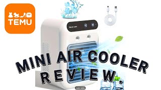 MINI AIR COOLER REVIEW [upl. by Rayshell]