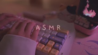 Cozy ASMR ☁ typing on 9 different Keyboards no midroll ads [upl. by Pylle]