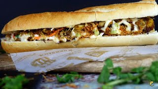 Mauritian Chicken Kebab Bread  Pain Au Kebab  Dipain Kebab  ZestyMu Style [upl. by Royall500]