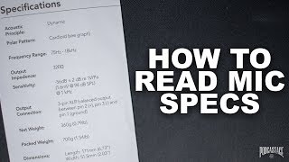 Understanding Microphone Specifications FAQ Series [upl. by Xel]