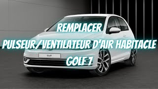 Remplacer PulseurVentilateur dair habitacle [upl. by Atikal]