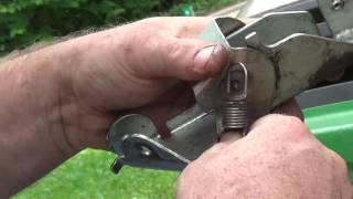 Governor Spring Location on a Briggs V Twin Briggs and Stratton [upl. by Rexer]