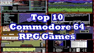 Top 10 Commodore 64 RPGs [upl. by Eedeed]