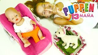 Puppen Mama  Spielspaß mit Ayça und Rose [upl. by Sib]