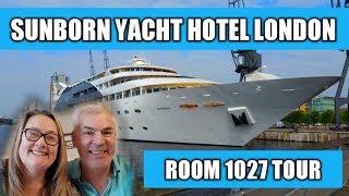 Room 1027 Review  Sunborn Yacht Hotel London [upl. by Almena]