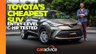 Cheapest Toyota SUV Toyota CHR 2WD 2020 review [upl. by Dolores]