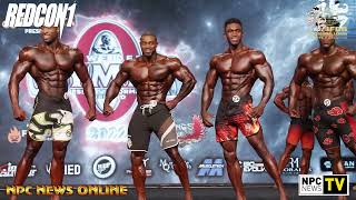 2022 IFBB Pro League Men’s Physique Olympia Saturday Prejudging Comparisons 4K Video [upl. by Tevlev650]