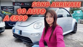 SONO ARRIVATE 10 AUTO USATE A PARTIRE DA €999😱😱 part1 [upl. by Jennie]