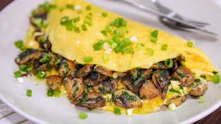 How to make a PERFECT Mushroom Omelette [upl. by Phineas]