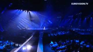 Pastora Soler  Quédate Conmigo Stay with me  Spain  Live  Grand Final  2012 Eurovision [upl. by Lladnik798]