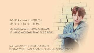 BTS Suga Jin amp Jungkook  so far away SUGA 진 정국 Ver HanRomEng lyrics [upl. by Hguh447]