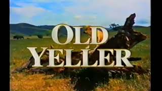 FullyRestored 40th Anniversary Limited Edition Old Yeller 1997 VHS Trailer [upl. by Gerik13]