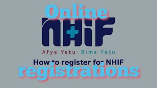 NHIF Online registration and verification in Kenya [upl. by Whitehurst929]