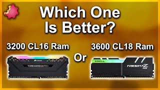 RAM Showdown 3200 CL16 vs 3600 CL18 — The Ultimate Battle for Intel and AMD Zen 2 ⚔️🔥 [upl. by Rubin]