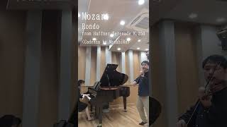 Rondo from Haffner Serenade K 250 by Mozart cadenza  MasahiRo [upl. by Lapham]