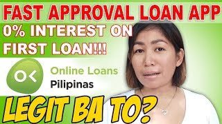 Online Loans Pilipinas Legit Instant Loan App Zero Percent Interest [upl. by Lirrehs]