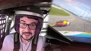 NASCAR Racing Experience RIDEALONG at Daytona [upl. by Eleynad]