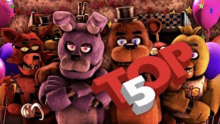 TOP 5 FNAF SONGS [upl. by Olnton484]