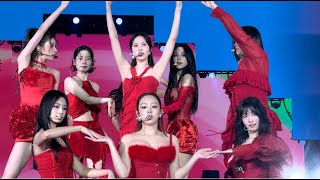 TWICE 트와이스  MOONLIGHT SUNRISE  Brave Mexico City Day 1  Ready to Be World Tour Fancam [upl. by Htiduy]