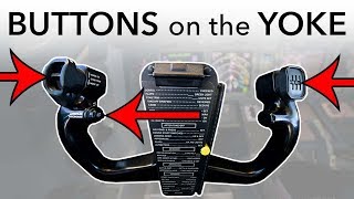 Aircraft YOKE Steering wheel how does it work [upl. by Rafiq]