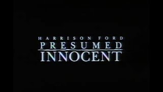 Presumed Innocent 1990  Official Trailer [upl. by Dympha]