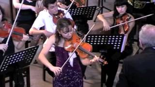 Tatevik Khachatryan Mozart Concerto no5 A Mojor KV 219 Rondeau Tempo di Minuetto [upl. by Aleahs619]