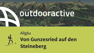 Bergtour im Allgäu Von Gunzesried auf den Steineberg [upl. by Aldous919]