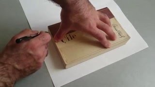 Kitap Kapağı nasıl yapılır El Yapımı Kitap Ciltleme DIY [upl. by Ertha]